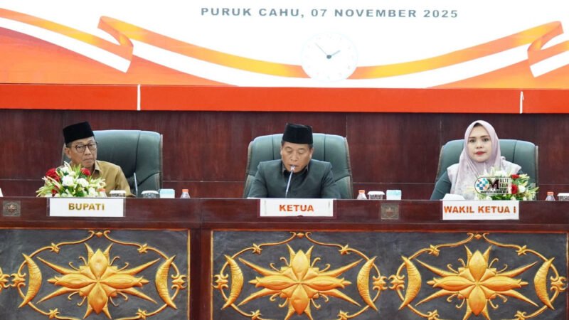 DPRD Mura Gelar Rapat Paripurna Ke-6 Masa Sidang III