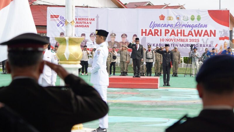 Bacakan Amanat Mensos RI, Bupati Mura Sampaikan Kemerdekaan Lahir dari Kesabaran, Keberanian, Kejujuran, Kebersamaan dan Keikhlasan