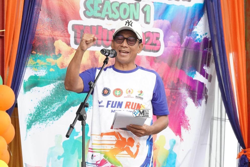 Bupati Heriyus Apresiasi Fun Run Murung Raya Hebat Season 1 Sukses Digelar