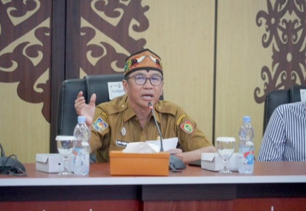 Plt. Sekda Kalteng Buka Sosialisasi Aplikasi dan Kartu Huma Betang Sejahtera Tahun 2025