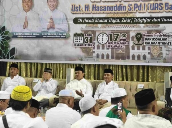 Gubernur Kalteng Serukan Muhasabah di Momentum Isra Mi’raj dan Pergantian Tahun