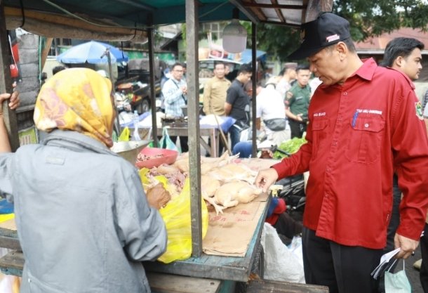 Pemprov Kalteng Pantau Ketersediaan Pangan Jelang Ramadhan 2026. Harga Masih Relatif Stabil