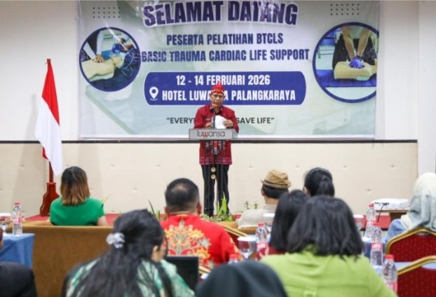Staf Ahli Gubernur Kalteng Buka Pelatihan SCA Borneo Education, Dorong Pemerataan Kompetensi Tenaga Kesehatan 