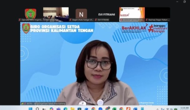 Tingkatkan Penataan Kelembagaan Pemda, Kalteng Ikuti Verifikasi Hasil Penilaian Indeks 