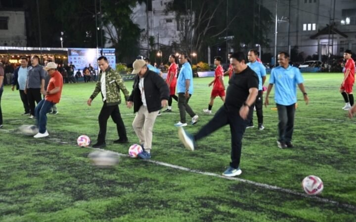 Gubernur Kalteng Agustiar Sabran Resmi Buka Gubernur Ramadhan Cup Mini Soccer All Star 2026