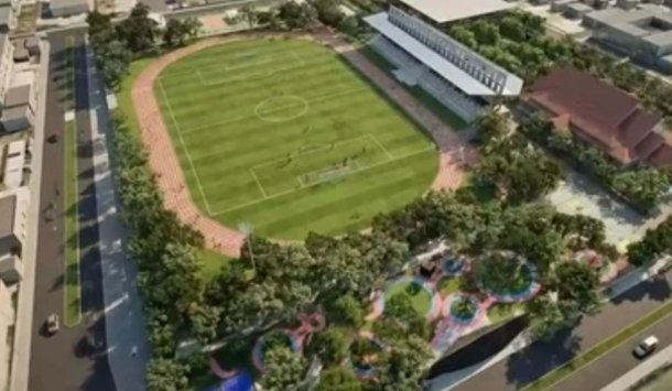 Pemprov Kalteng Bangun Ruang Publik Terpadu di Stadion Sanaman Mantikei