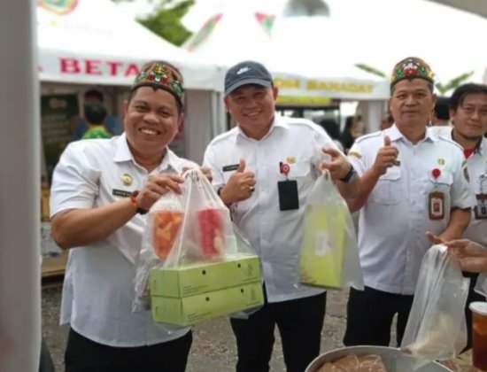 Kadishut Kalteng Dampingi Gubernur Tinjau Pasar Ramadhan