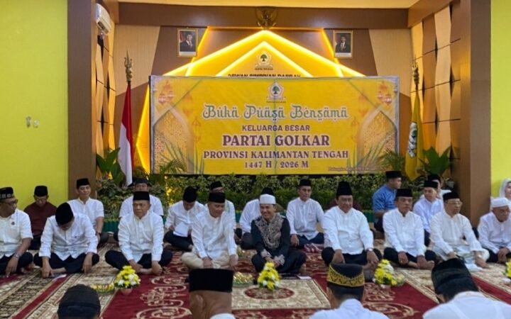Hadiri Buka Puasa DPD Golkar, Gubernur Kalteng Ajak Bersinergi Sukseskan Program Pembangunan