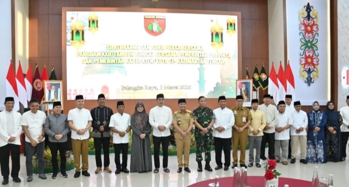 Pererat Sinergitas, Gubernur Agustiar Hadiri Buka Puasa Bersama di Makodam Tambun Bungai
