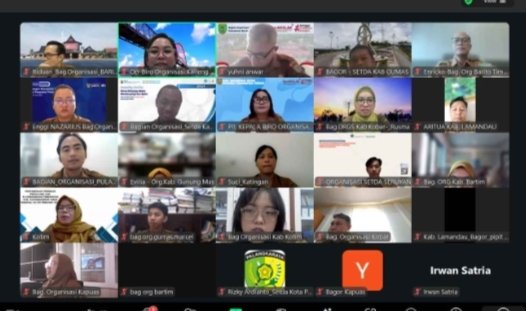 Dorong Mutu dan Layanan BPBD, Biro Organisasi Gelar Raker Penataan Kelembagaan Kabupaten/Kota se-Kalteng