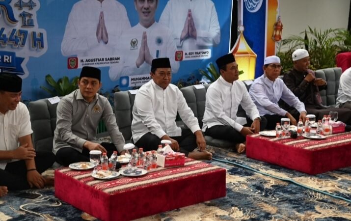 Wagub Kalteng Hadiri Buka Puasa Bersama Komisi V DPR RI dan Mitra Kerja