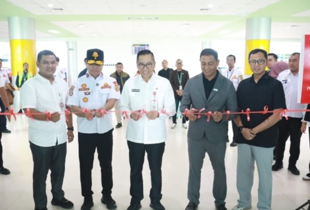 Kabar Baik Bagi Masyarakat Kalteng, Plt. Sekda Provinsi Buka Penerbangan Perdana Wings Air Palangka Raya–Pangkalan Bun