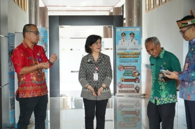 Tinjau OPD, Pj. Sekda Kalteng Dorong Disiplin ASN dan Optimalisasi Pelaksanaan WFO/WFH