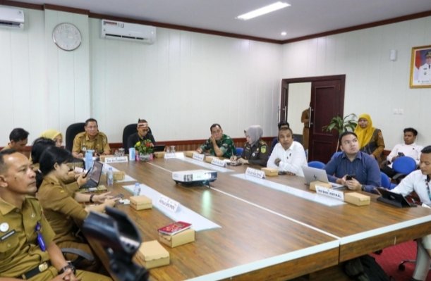 Pemprov Kalteng Ikuti Rakor Pengendalian Inflasi 2026 dan Evaluasi Program 3 Juta Rumah