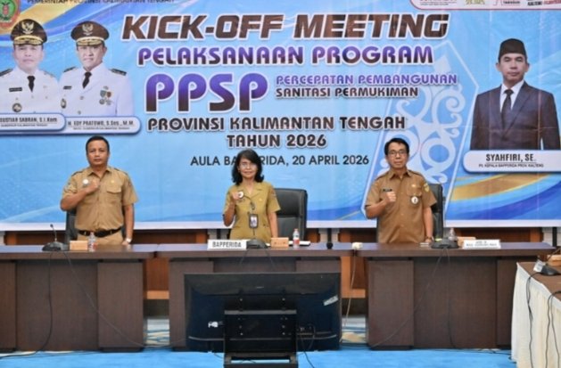 Pemprov Kalteng Kick Off PPSP 2026, Perkuat Sinergi Percepatan Sanitasi Berkelanjutan