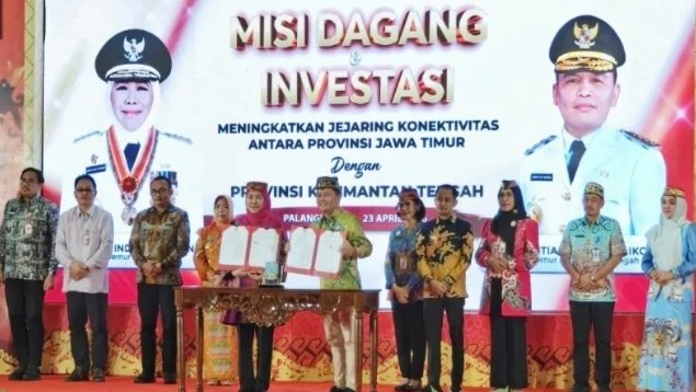 Kalteng – Jatim Kolaborasi Dagang Hasilkan Rp2 Triliun Lebih